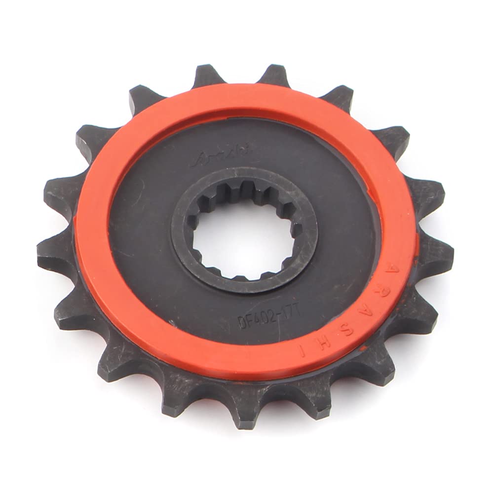 ruruページ LIRU Motorcycle Front Motor Engine Chain Drive Sprocket 17T
